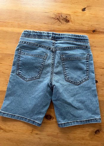 Defacto Erkek Çocuk Gri Mavi Rahat Kesim Denim Şort5-6 yaşa uygundur