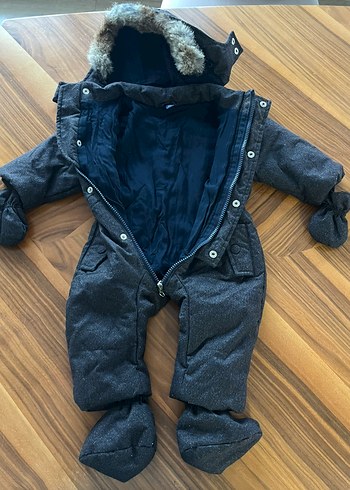 Kemerli Koyu Gri Astronot Tulum - Görsel 2