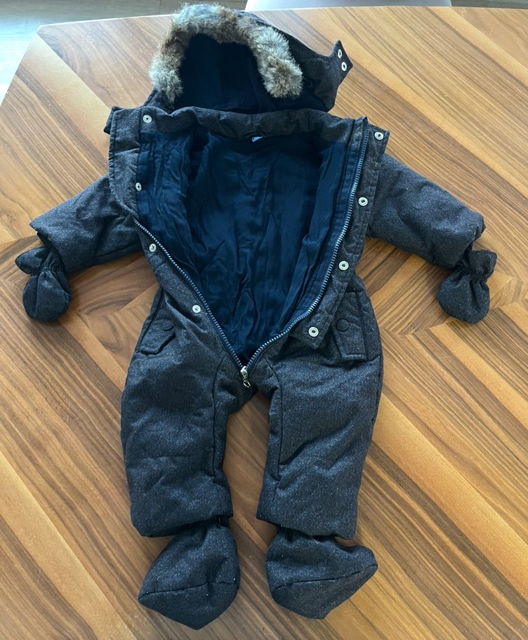 Kemerli Koyu Gri Astronot Tulum - Görsel 2