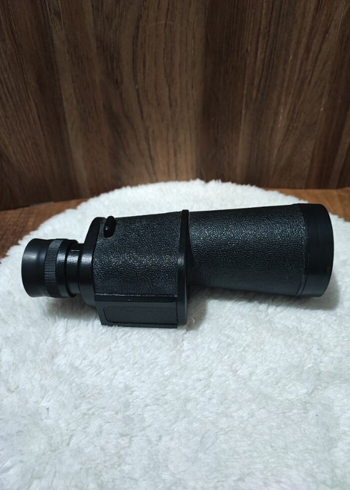 10x50 Sovyet Dönem Tek Göz El Dürbünü - Görsel 4