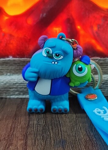 Sevimli Canavarlar Figür Anahtarlık Seti - Görsel 3