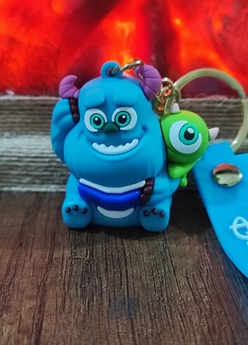 Sevimli Canavarlar Figür Anahtarlık Seti - Görsel 5