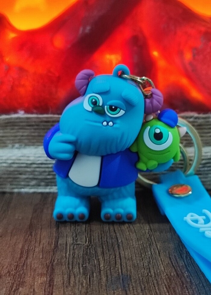 Sevimli Canavarlar Figür Anahtarlık Seti - Görsel 3