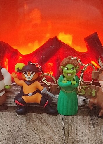 Shrek Figür Anahtarlık Seti - Görsel 7