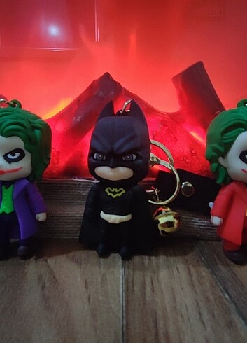 Batman Joker Figür Anahtarlık Seti - Görsel 2
