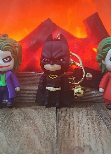 Batman Joker Figür Anahtarlık Seti - Görsel 6