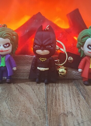 Batman Joker Figür Anahtarlık Seti - Görsel 11