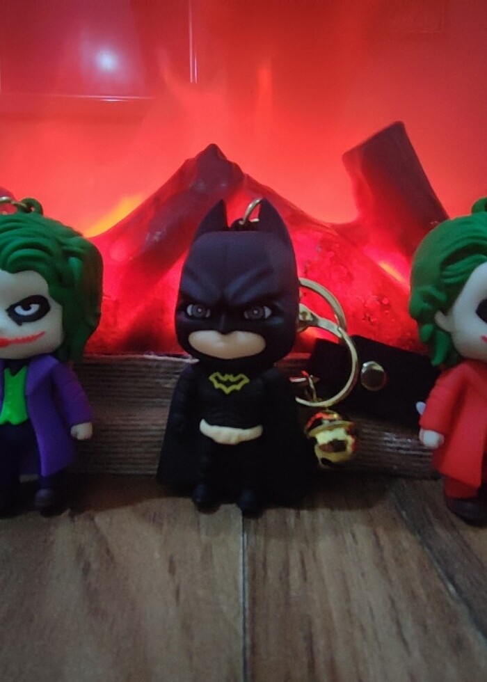 Batman Joker Figür Anahtarlık Seti - Görsel 2
