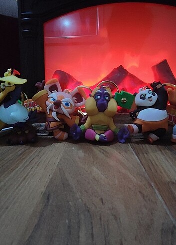 Kung Fu Panda Figür Anahtarlık Seti - Görsel 2