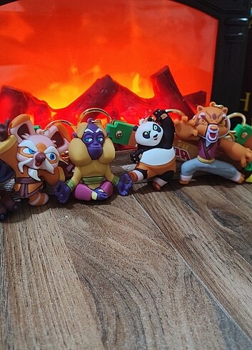 Kung Fu Panda Figür Anahtarlık Seti - Görsel 4