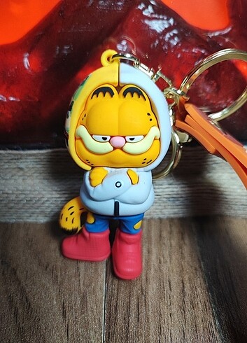 Garfield Figür Anahtarlık Seti - Görsel 5