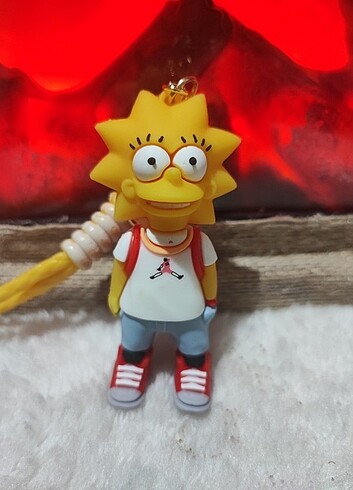 Simpsons Figür Anahtarlık Seti - Görsel 9