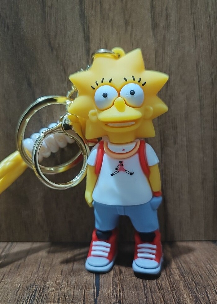 Simpsons Figür Anahtarlık Seti - Görsel 2