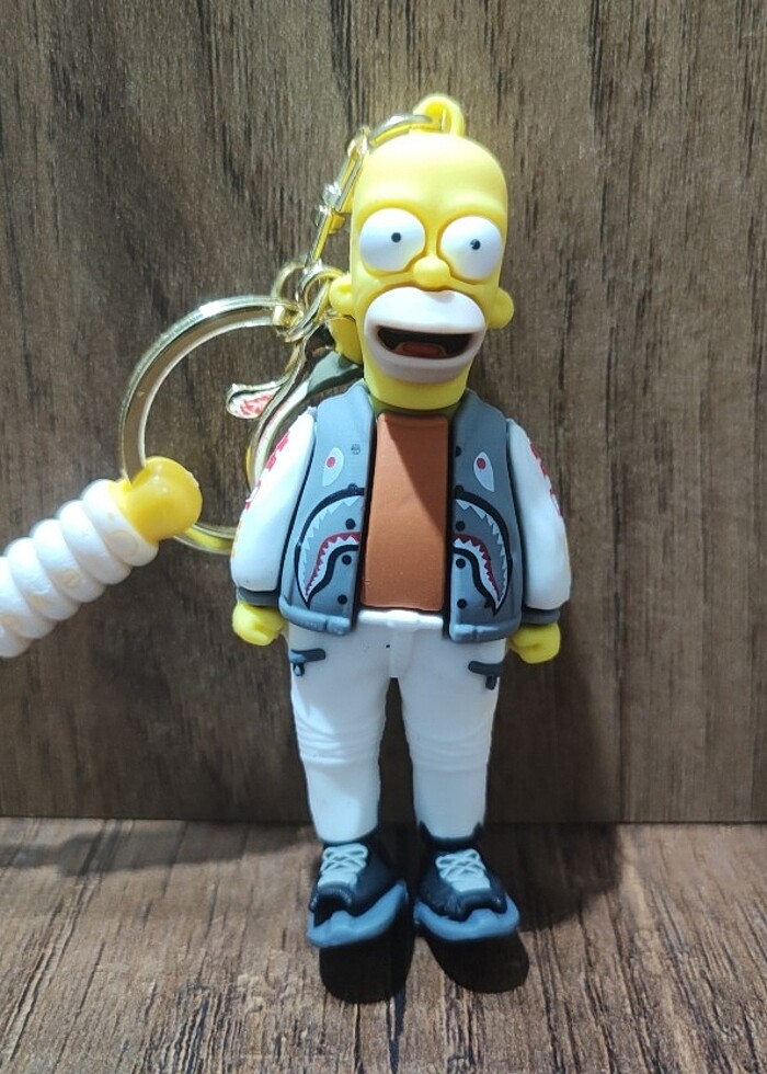 Simpsons Figür Anahtarlık Seti - Görsel 4