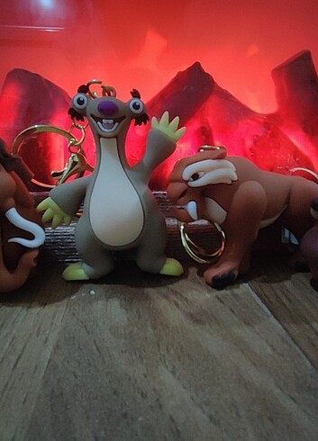 Buz Devri (Ice Age) Figür Anahtarlık Set - Görsel 12