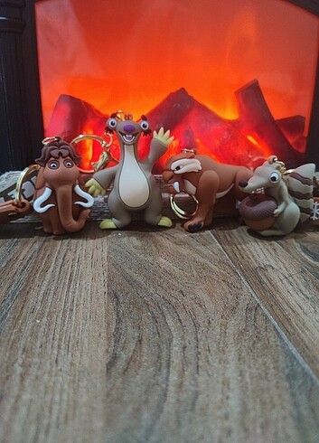 Buz Devri (Ice Age) Figür Anahtarlık Set