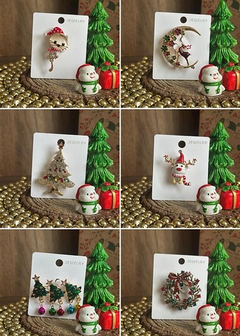 Yılbaşı Broş Modelleri - Görsel 2