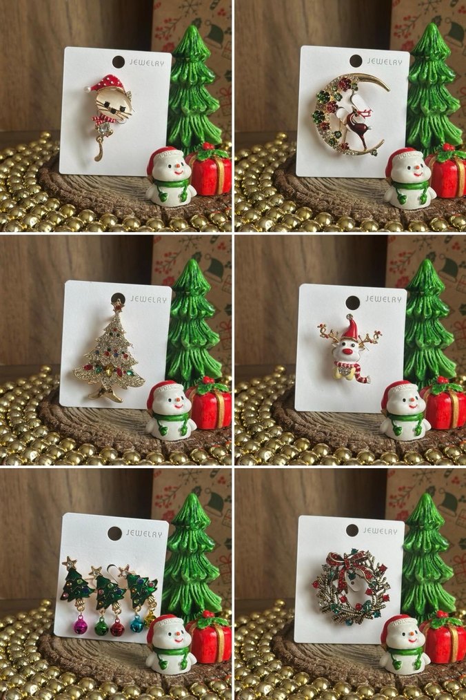 Yılbaşı Broş Modelleri - Görsel 2