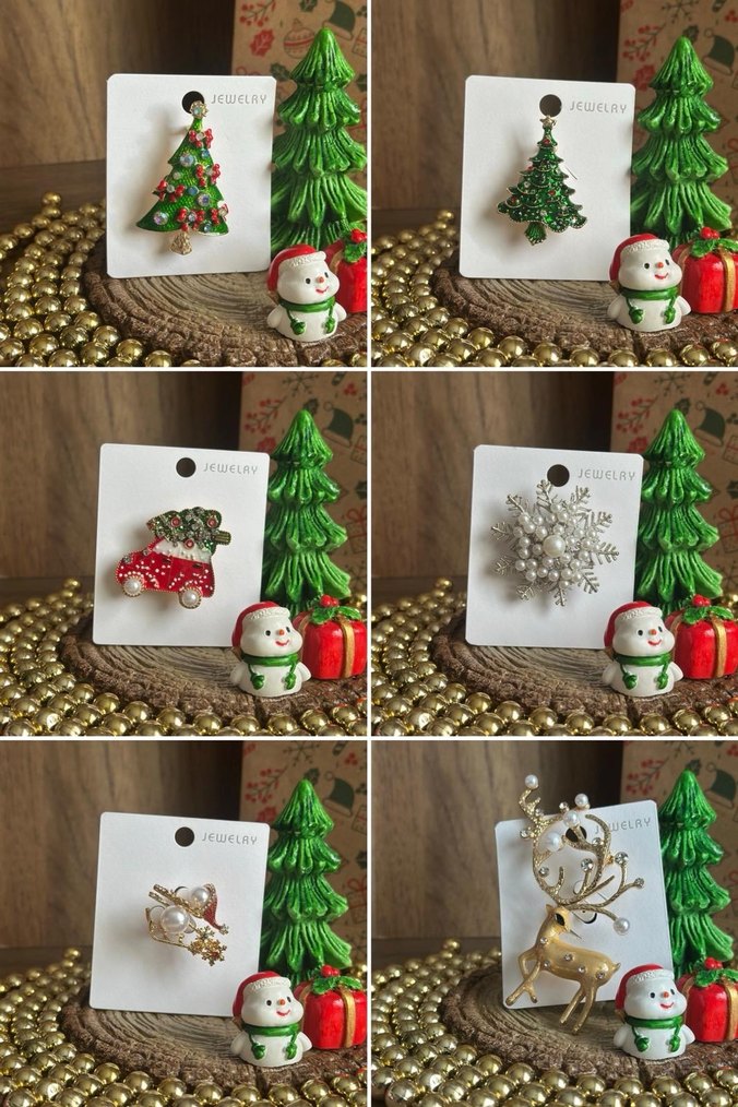 Yılbaşı Broş Modelleri - Görsel 3