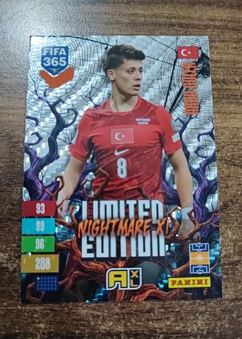 Limited Nightmare Xi Arda Guler Fifa 365 Karti