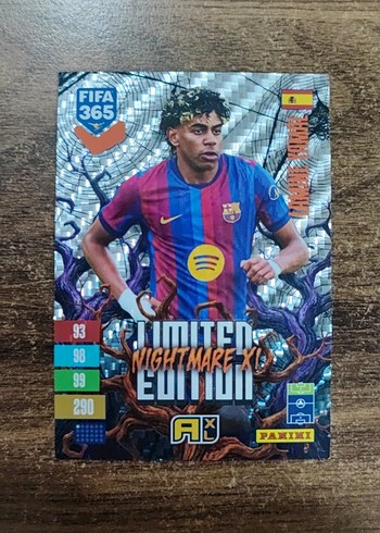Fc Barcelona Nightmare Xi Limited Fifa 365 Karti