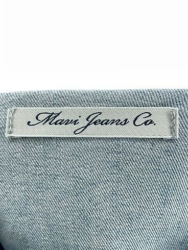 m Beden mavi Renk Mavi Jeans Kot Ceket %70 İndirimli.