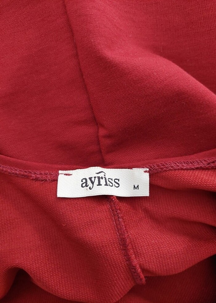 Bordo elbise - Görsel 4