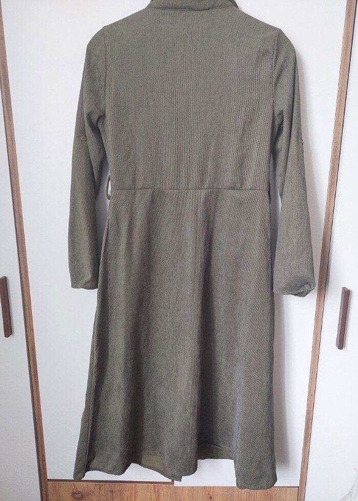 Kadife elbise - Görsel 3