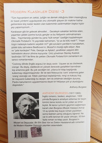 Otomatik Portakal - Anthony Burgess - Görsel 2