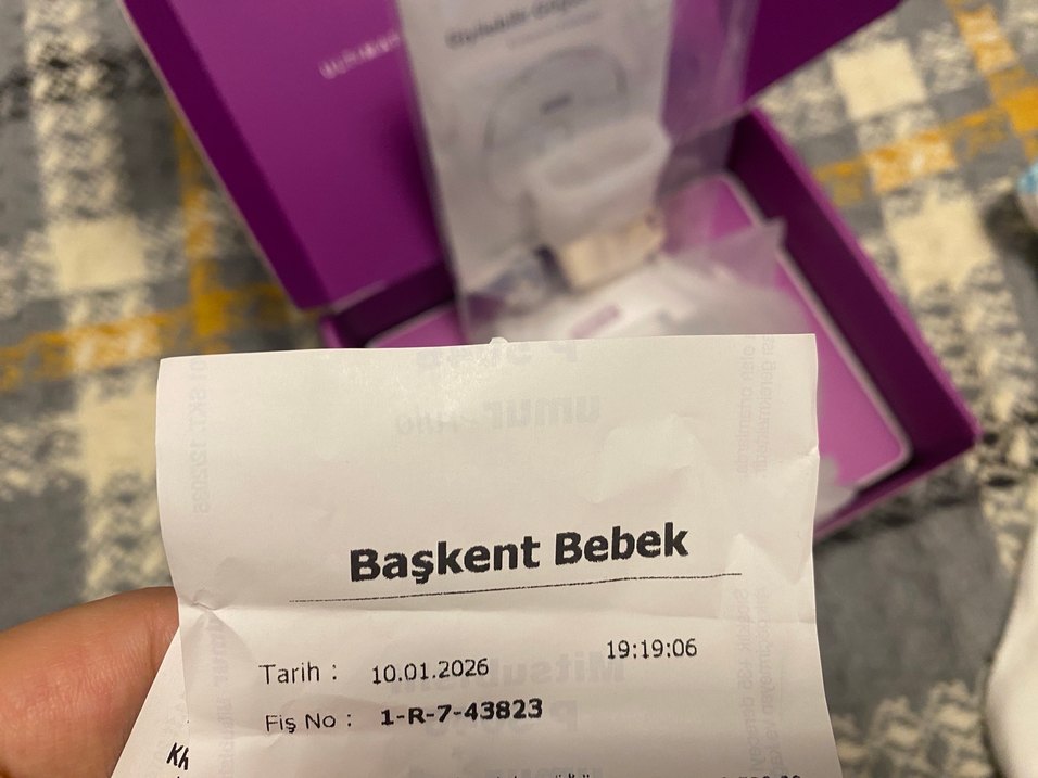 MOCHI Pastel Mor Göğüs Pompası - Görsel 3