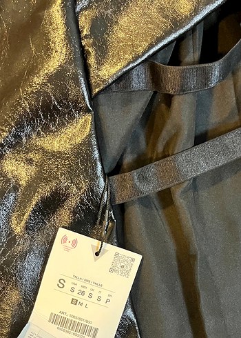 Siyah Deri Kadın Midi Boy Dar Kesim Jean - Görsel 5