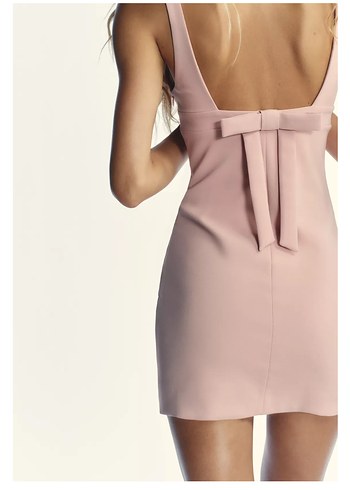 Sarı Uzun İpek Görünümlü Askılı Elbise - Görsel 3