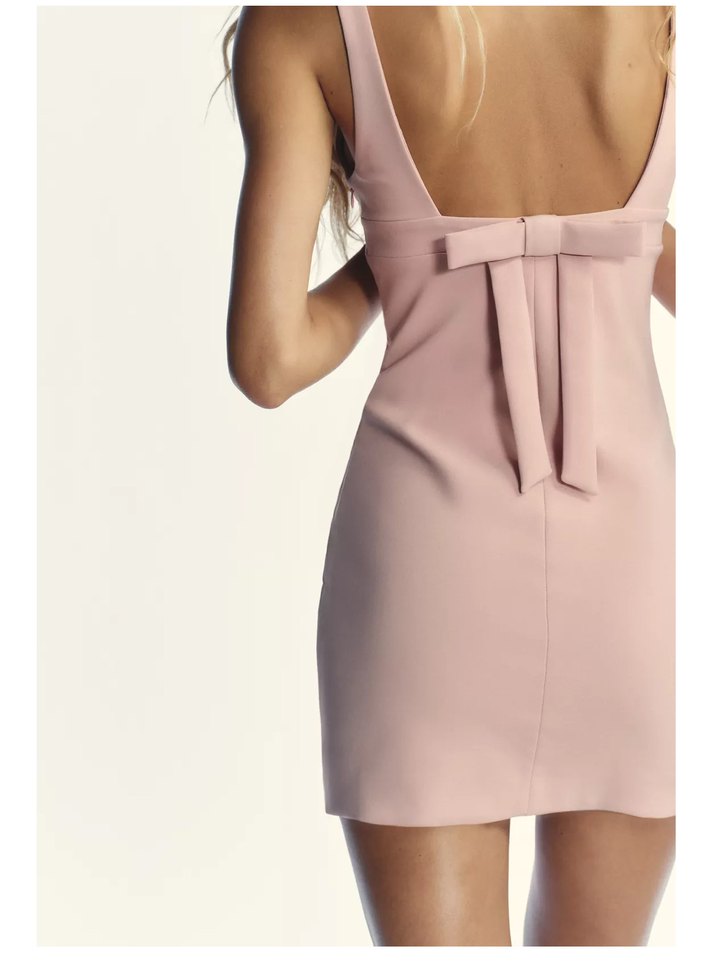 Sarı Uzun İpek Görünümlü Askılı Elbise - Görsel 3