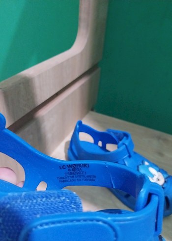 LC Waikiki Mavi Baskılı Erkek Çocuk Sandalet