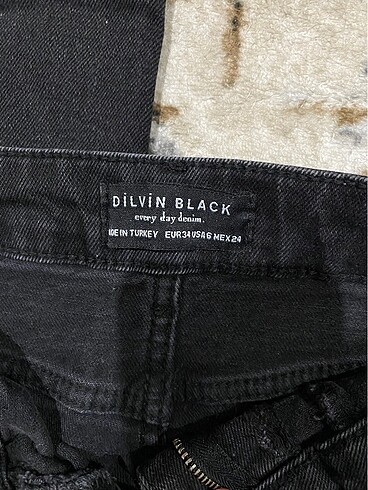 Dilvin Siyah Kot Pantolon