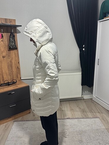 s Beden beyaz Renk Adidas mont