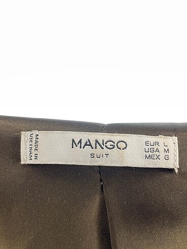 m Beden haki Renk Mango Blazer %70 İndirimli.