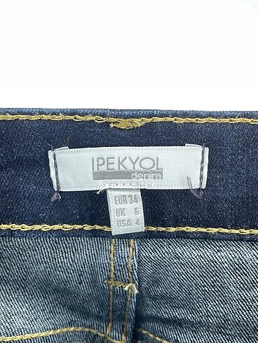 34 Beden lacivert Renk ipekyol Jean / Kot %70 İndirimli.