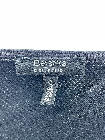 s Beden siyah Renk Bershka Kısa Elbise %70 İndirimli.