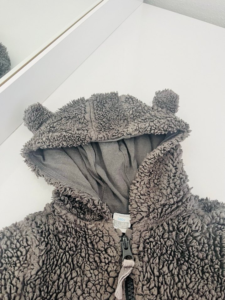 Peluş erkek bebek hırka yanında pere hediyedir  - Görsel 4