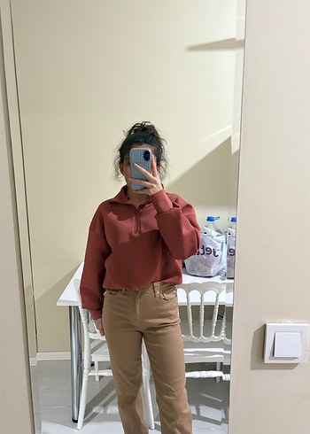 boyfirend kesim Kadın Kot Pantolon - Görsel 5