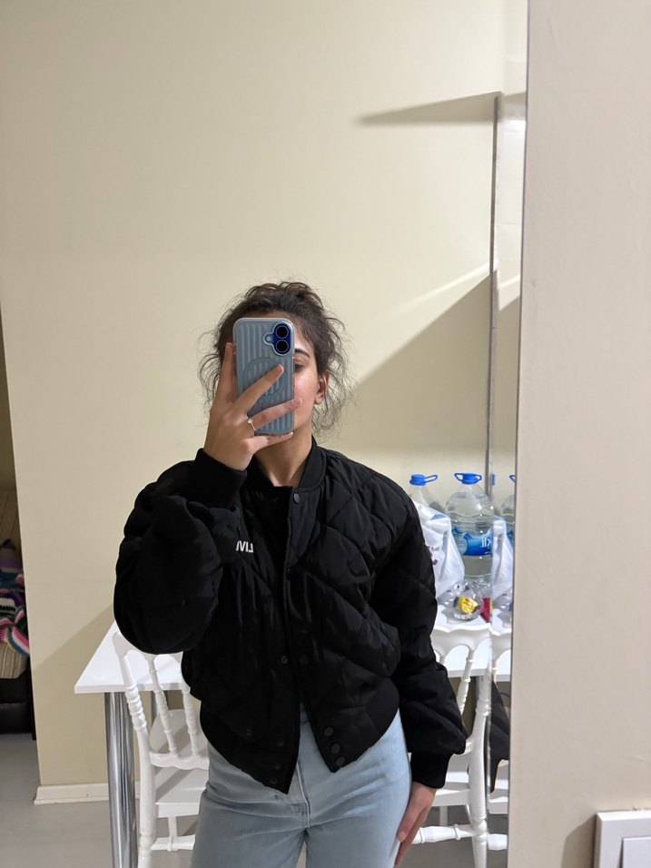 Siyah Kadın Ceket - Görsel 2