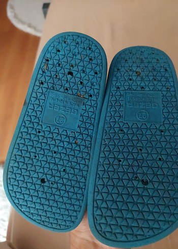 Gezer Mavi Renkli Erkek Çocuk Kaydırmaz Terlik