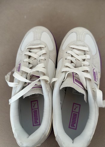 Puma Puma Palermo Platform Topuklu Mor Kadın Spor Ayakkabı