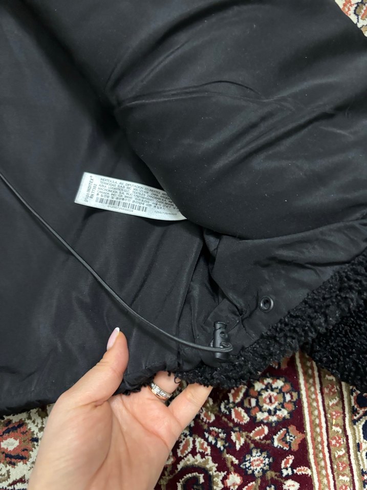 Siyah Fermuarlı Kadın Midi Ceket - Görsel 5