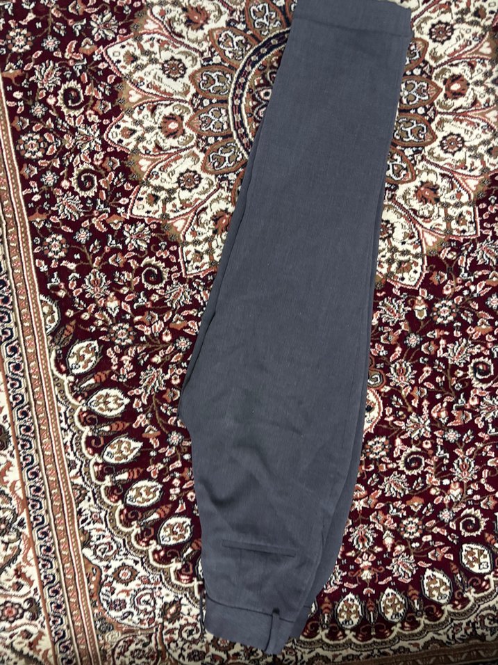 Gri Kadın Midi Kumaş Pantolon - Görsel 2