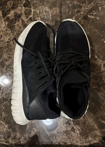 Siyah Bağcıklı Erkek Spor Ayakkabı - Görsel 3