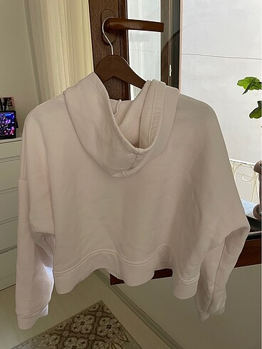 xl Beden beyaz Renk fermuarlı sweatshirt