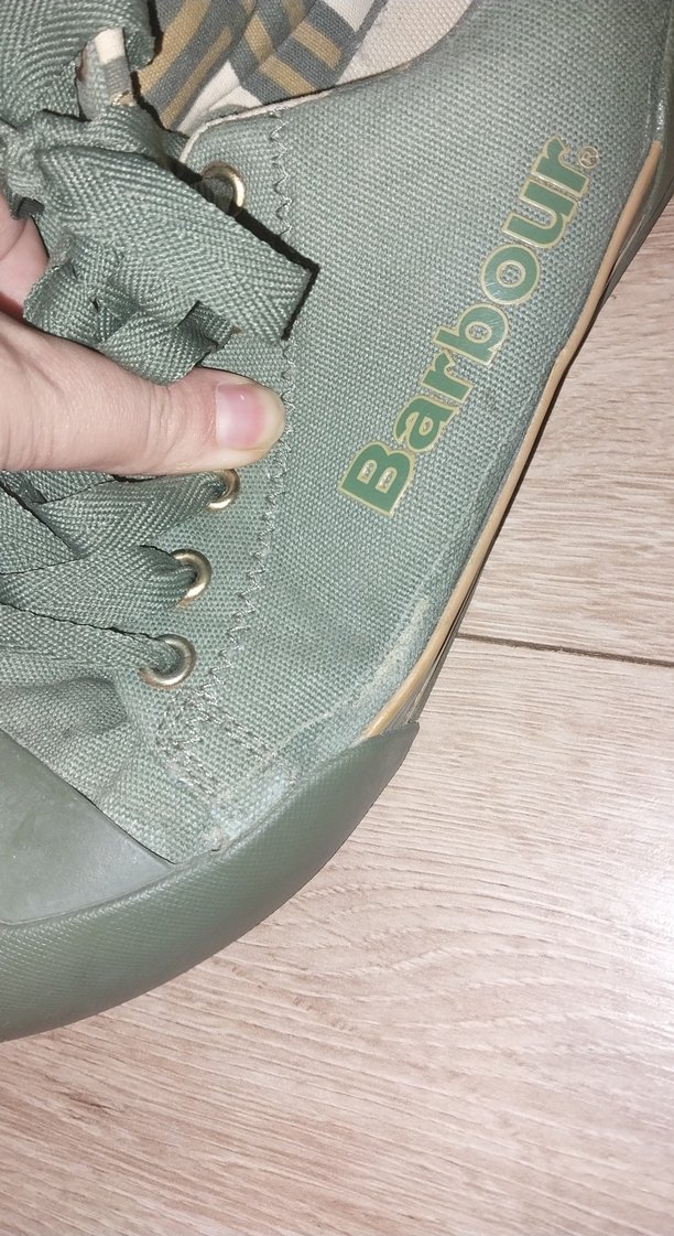 BARBOUR 40 Numara Spor Ayakkabı - Toz Torbalı ve Aksesuarlı - Görsel 3