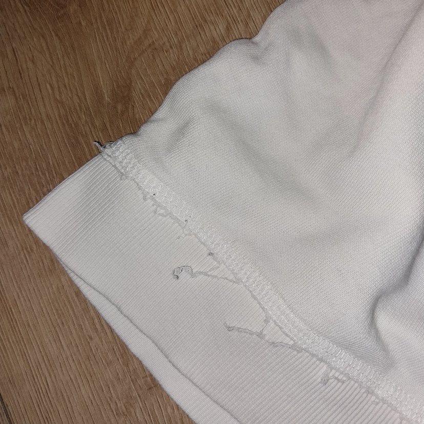 Beyaz Baskılı Kız çocuk Sweatshirt - Görsel 3